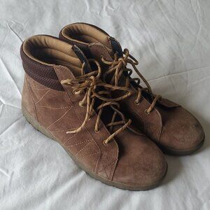 Duluth Trading Co. Women’s Brown Suede Lace Up Hiking Boots 9.5